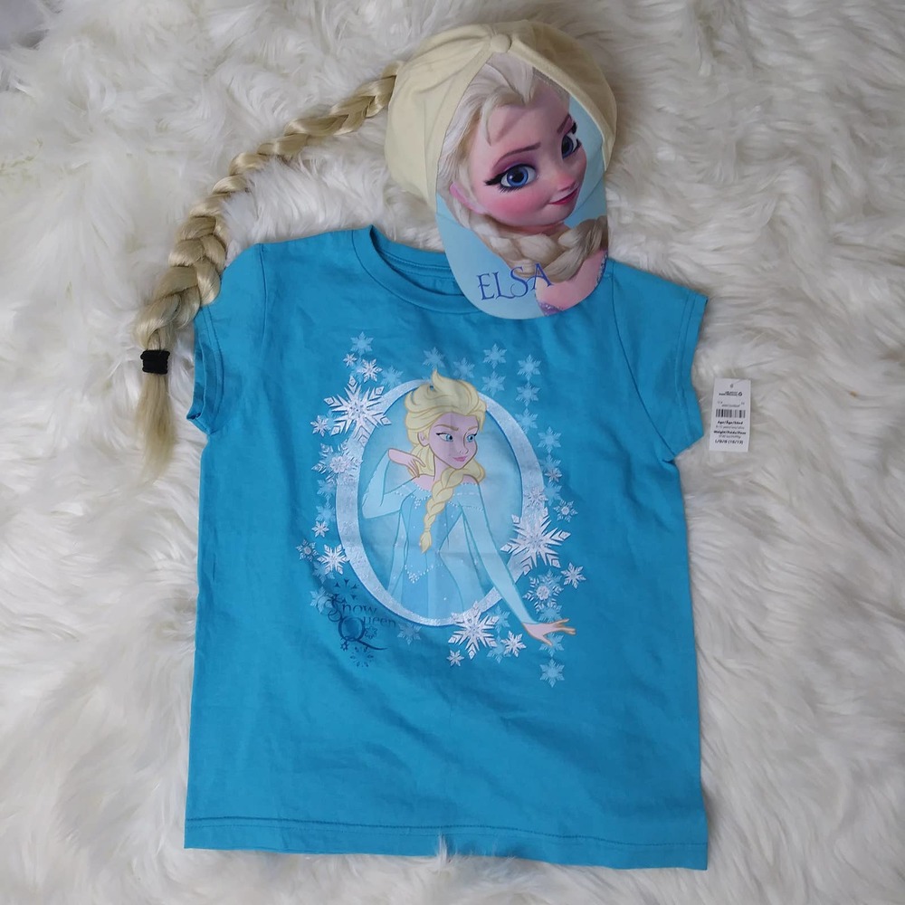 Disney Frozen Elsa Snow Queen Hat T shirt